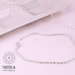 Load image into Gallery viewer, Twisted Charm 925 Silver Anklets

