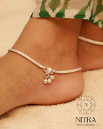 Load image into Gallery viewer, Silver MC NOOL Light weight Anklet
